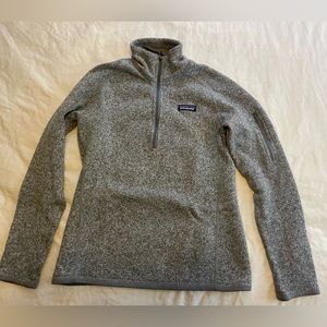 Patagonia Gray Quarter Zip